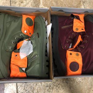 NWB PALLADIUM Men SHOE boot hi top Baggy Zip MA-1